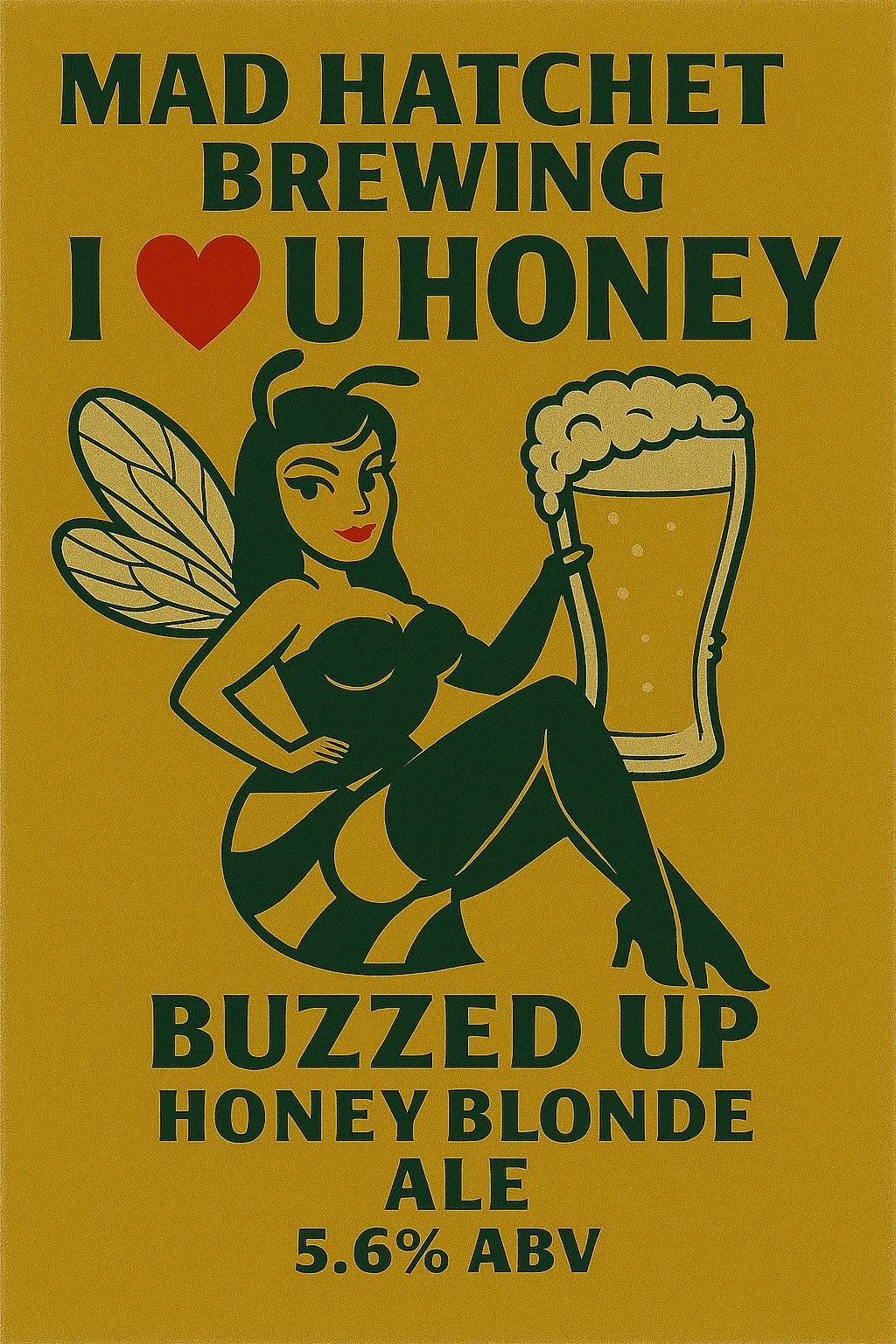 Buzzed Up Honey Blonde, Real Honey from, I Lov U